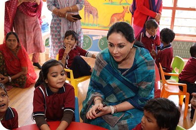 Rajasthan Deputy Chief Minister Diya Kumari, Visits Nand Ghar in Jaipur, Commends its Holistic Development Model